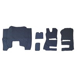 Tunnel covers and floor mats SCANIA 2015- different seats + small table 