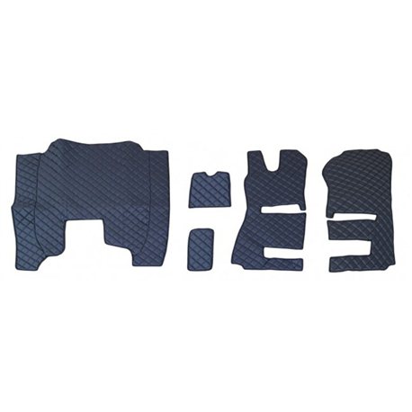 Tunnel covers and floor mats SCANIA 2015- different seats + small table 