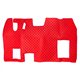 Tunnel covers and floor mats RENAULT MAGNUM 2011- not rotatable seat 