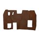 Tunnel covers and floor mats RENAULT MAGNUM -2011 rotatable seat 