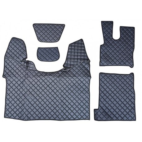 Floor Mats Carpet Engine Cover For Truck Daf Xf 106 Black Accessories Decoration Ebay