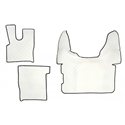 Tunnel covers and floor mats for DAF 105/106 Euro 6 2012-2013 Automatic 