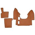 Tunnel covers and floor mats for DAF XF 95 for MANual 