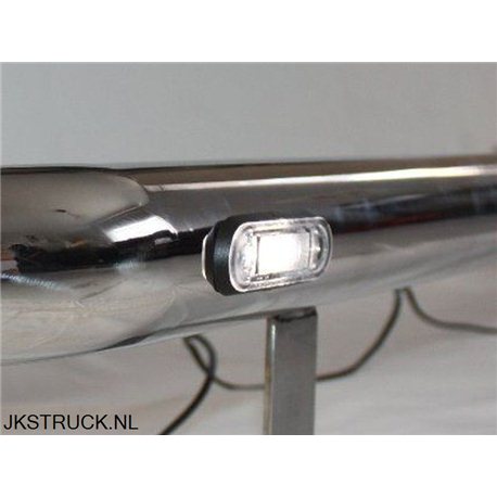 2 x LED Zijmarkeringslicht Markeerlamp Wit